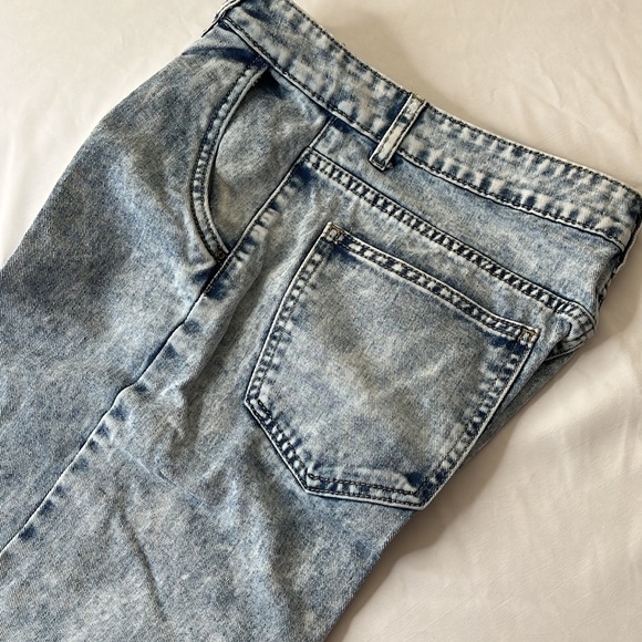 Redial 80s highwaisted peg leg jean stonewashed - Picture 4 of 16